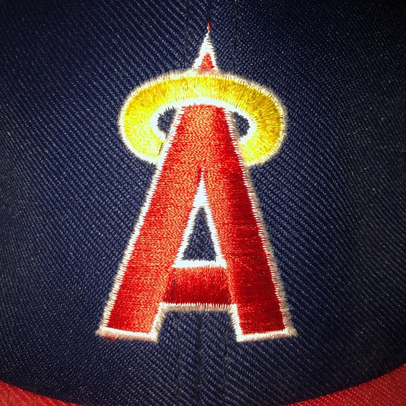 RARE California Angels truckers hat - Picture 4 of 6